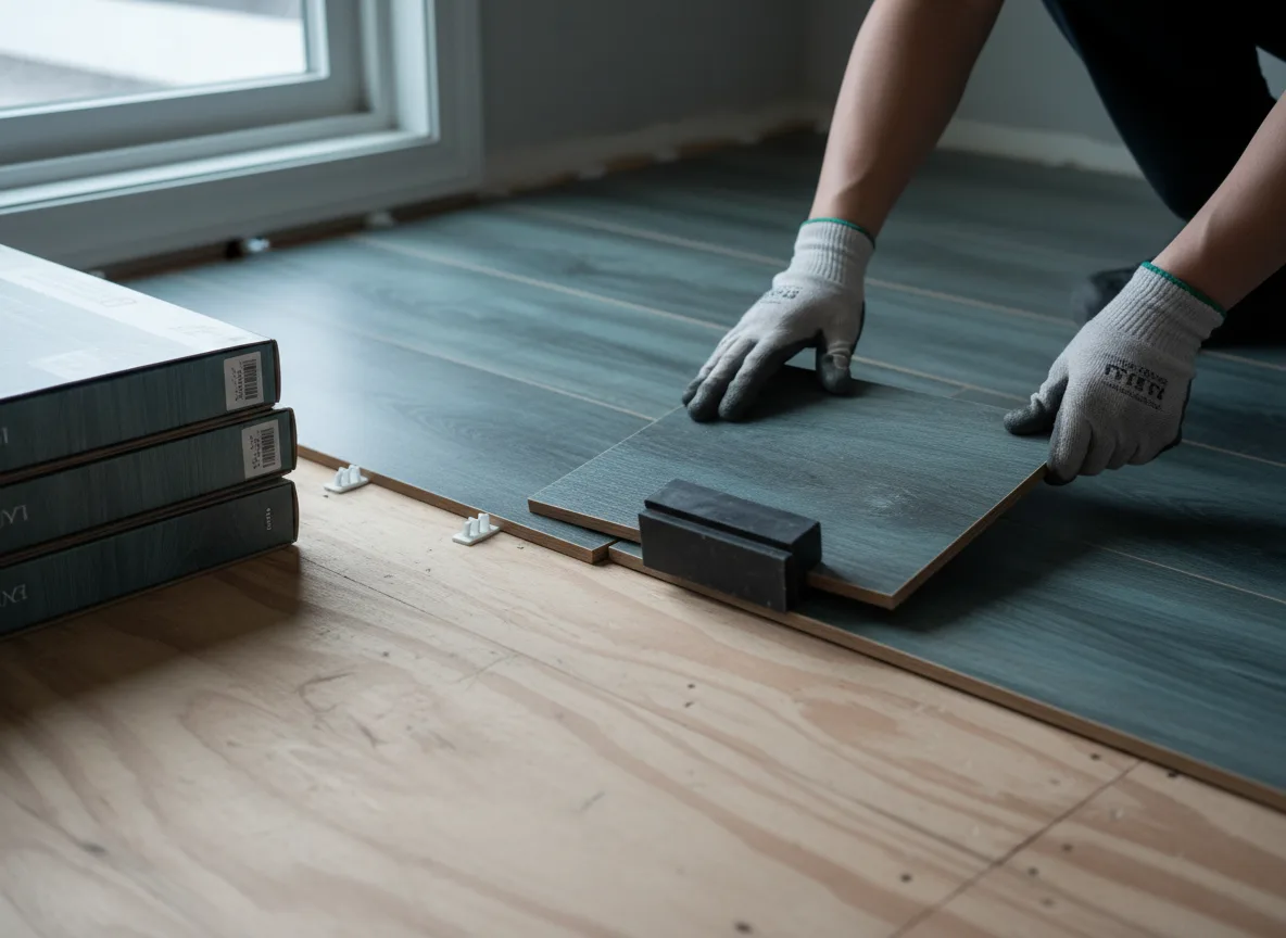 Luxury Vinyl Plank Installation company in Saint Vincent, MN
